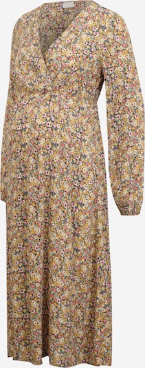Pieces Maternity Kleid 'GRY' in gelb / curry / grün / rosé / schwarz, Produktansicht