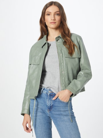 FREAKY NATION Between-Season Jacket 'Adele' in Green: front