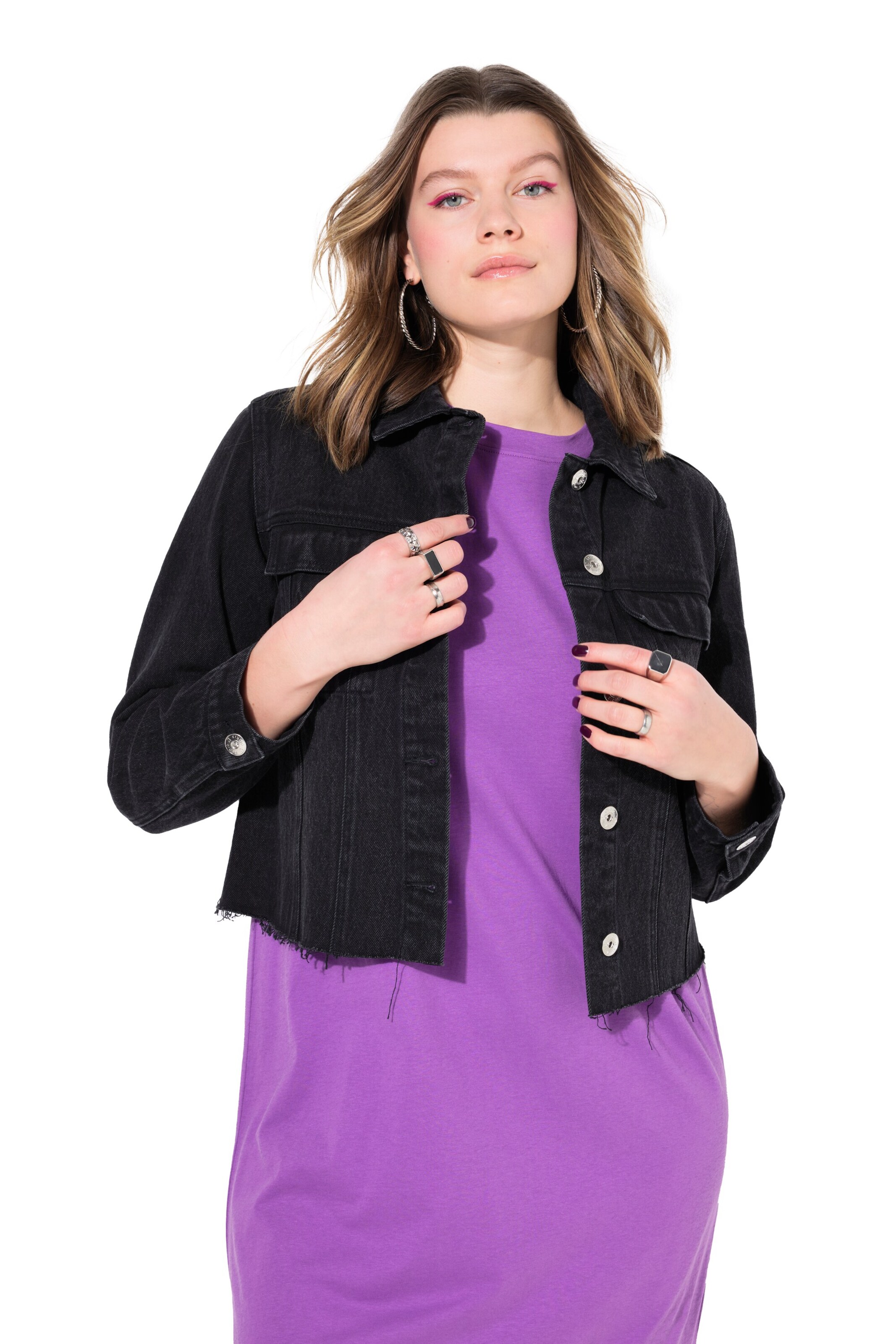 Studio Untold Jacke in Schwarz: Vorderseite