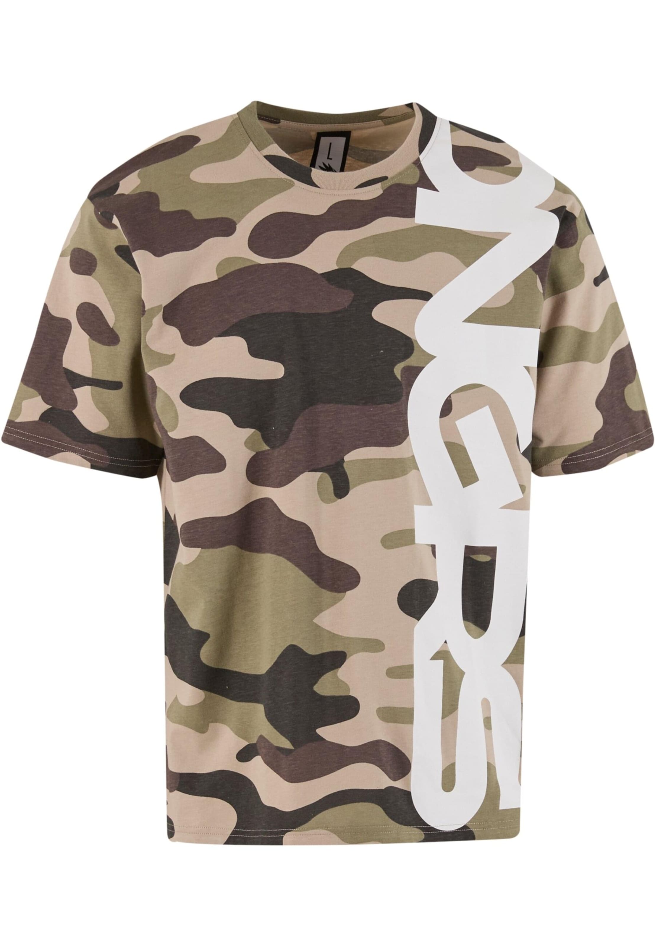 T-Shirt Dangerous DNGRS en mélange de couleurs : devant