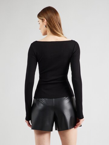 T-shirt 'Romina' ABOUT YOU en noir