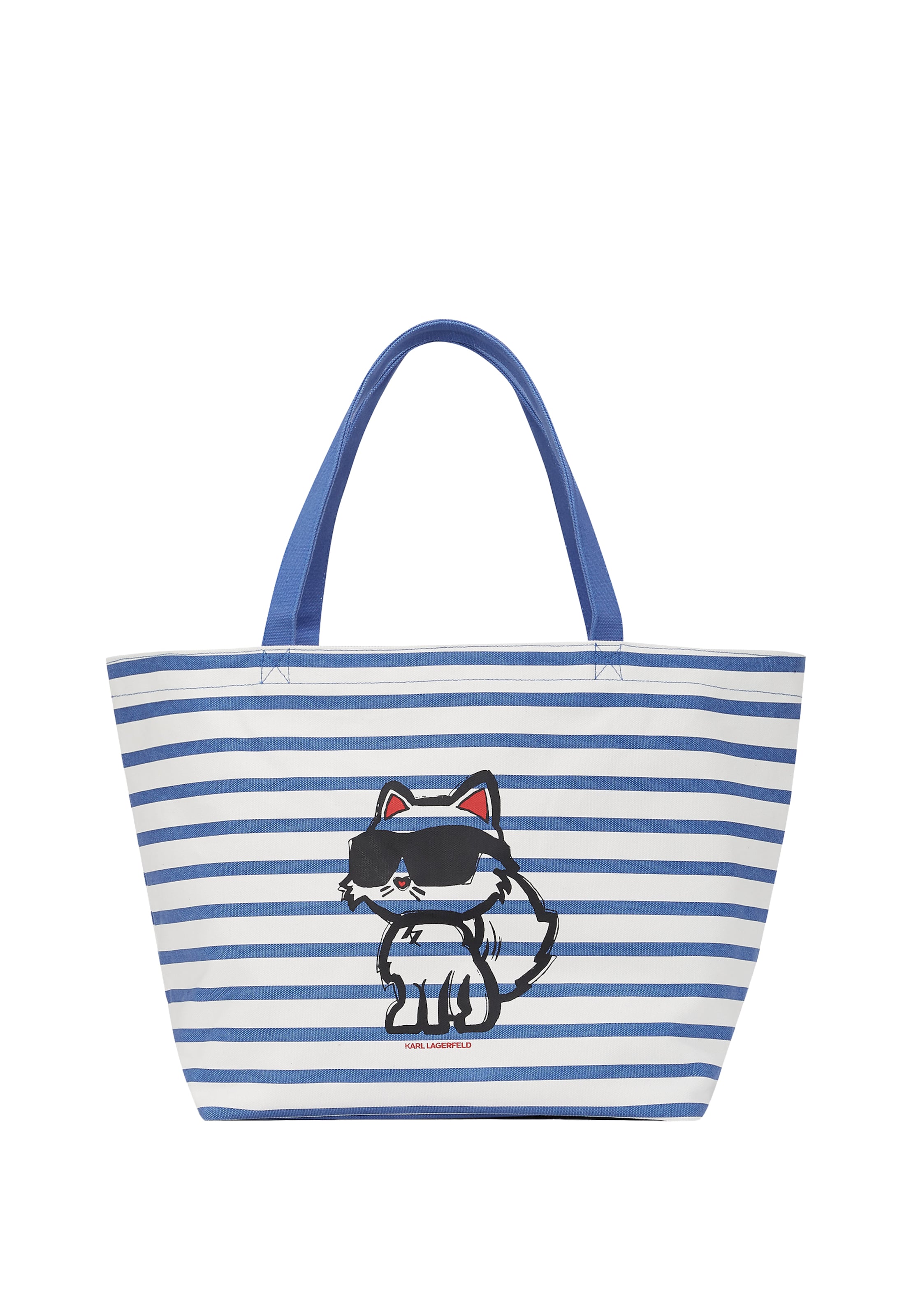 Karl Lagerfeld Shopper in Blau: Vorderseite