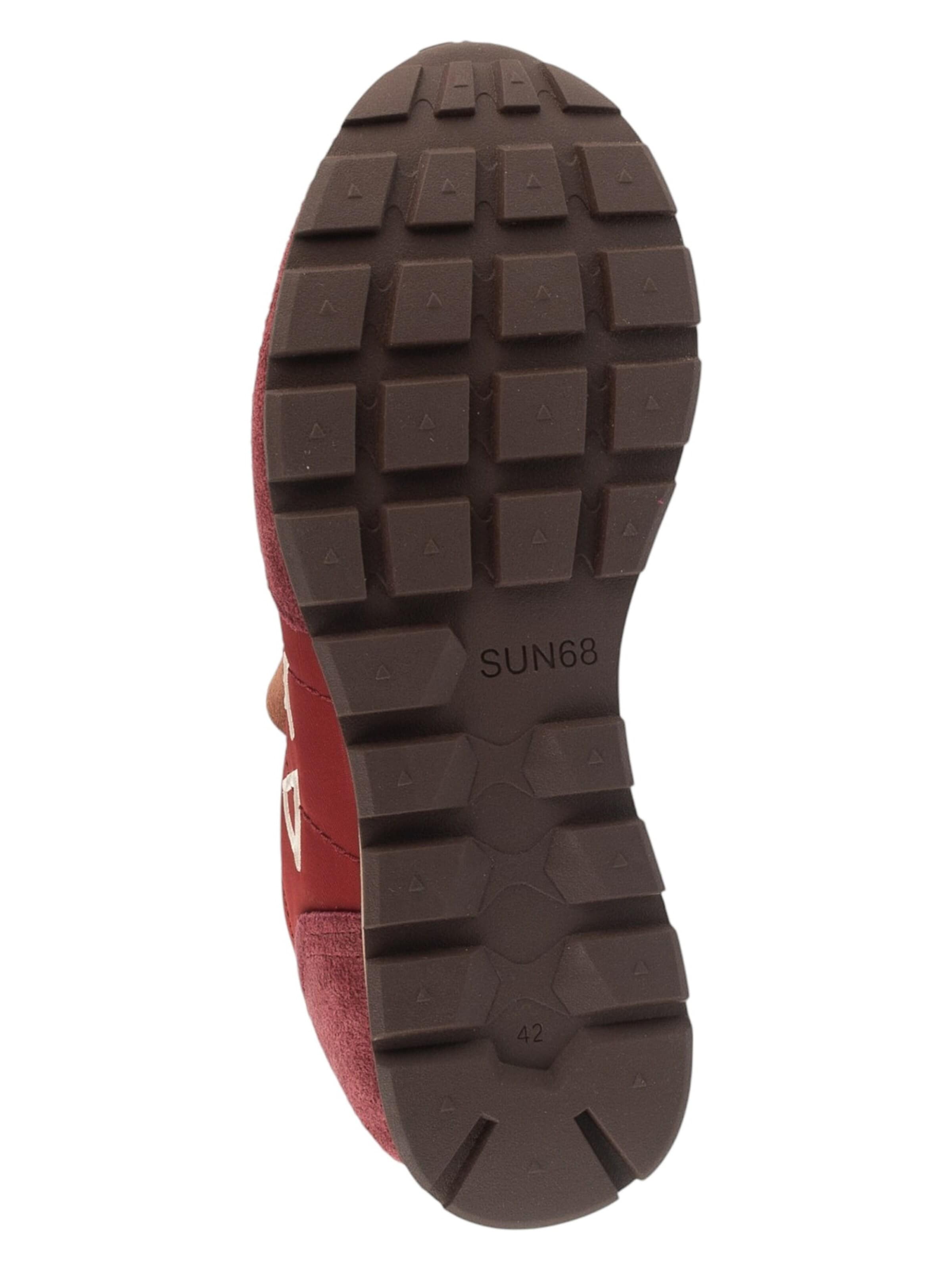 SUN68 Sneakers laag 'SUN68 Tom Vintage' in Rood