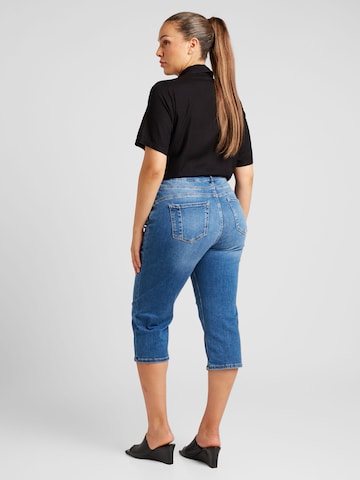 Coupe slim Jean 'WILLY' ONLY Carmakoma en bleu