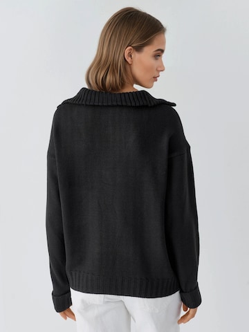 Pull-over oversize My fashion en noir