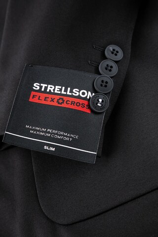 STRELLSON Slim fit Business Blazer ' Ashton' in Black