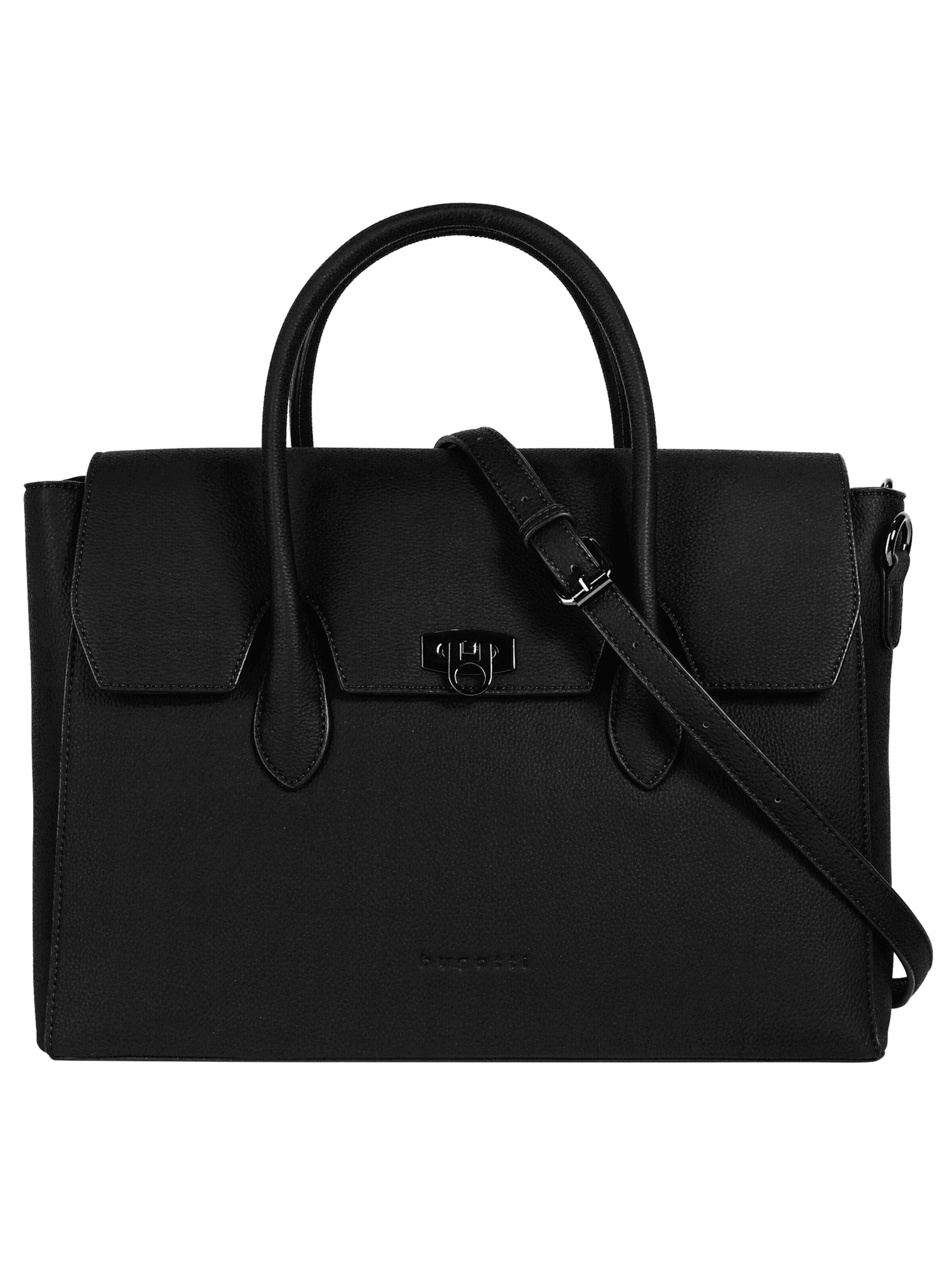 bugatti - Bolso de mano 'IRIA' en negro: frente