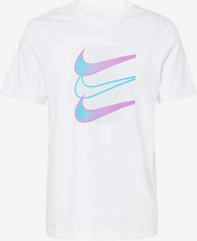 Nike Sportswear Shirt in Light blue / Purple / Off white, Item view
