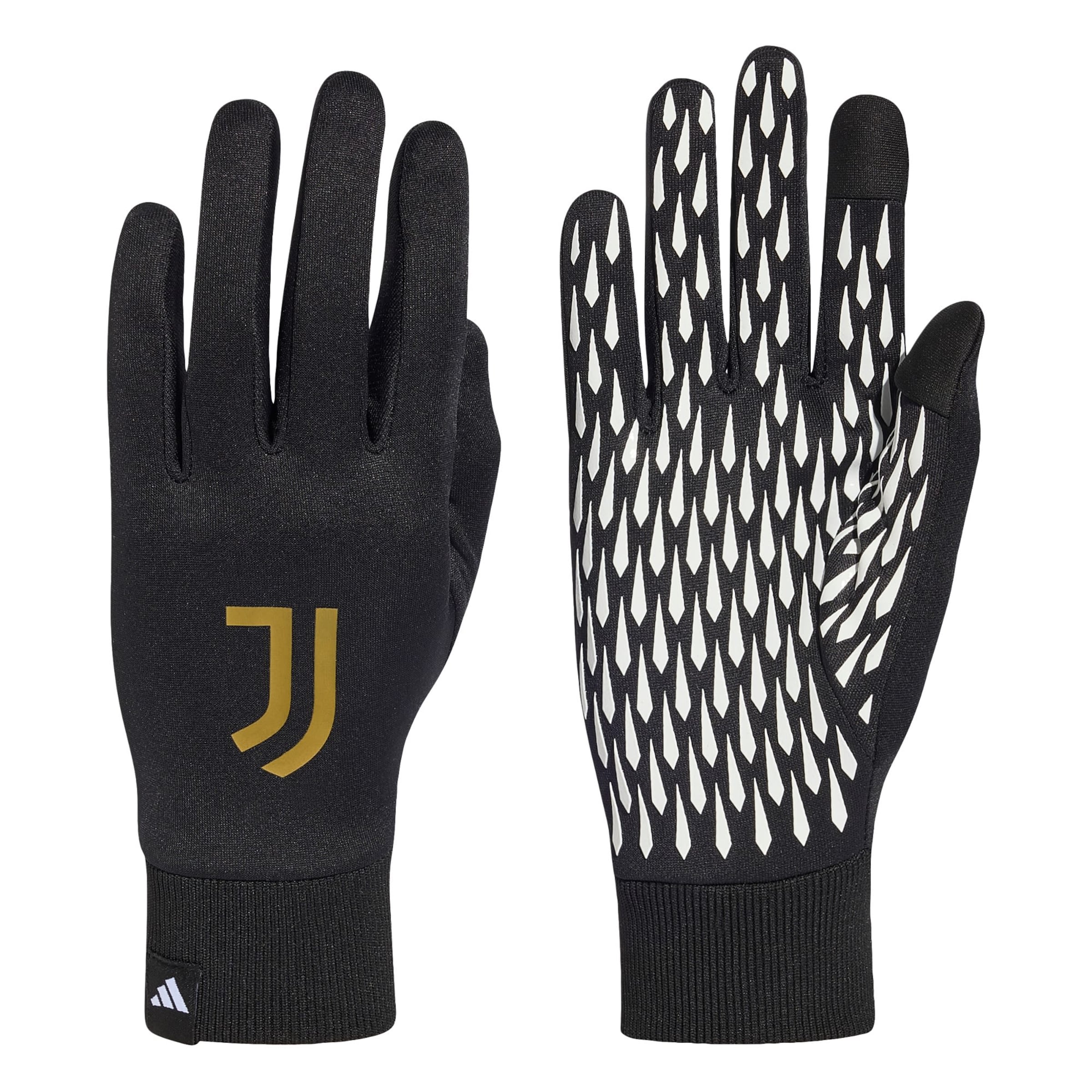 Guanti sportivi 'Juventus Turin' in L ADIDAS PERFORMANCE di colore giallo scuro / nero, Visualizzazione prodotti