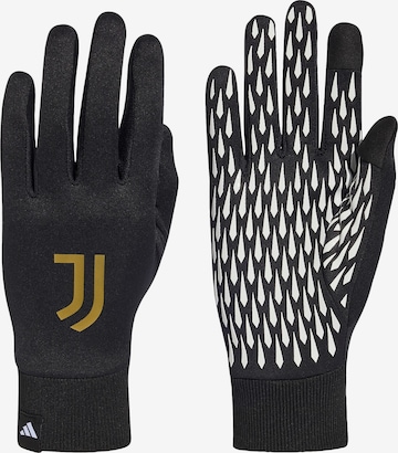 Gants de sport 'Juventus Turin' ADIDAS PERFORMANCE en noir : devant
