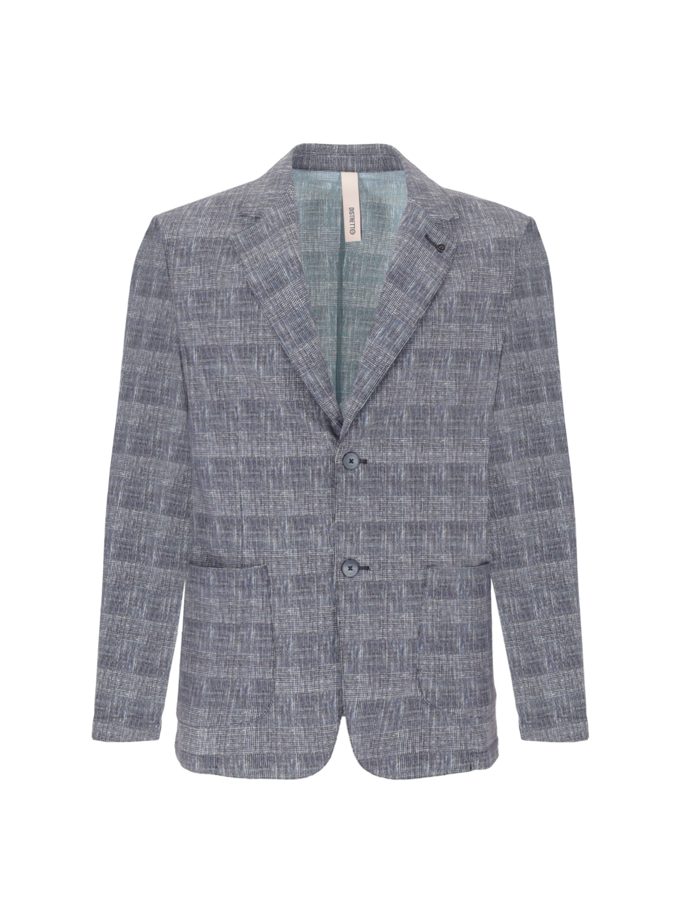 Distretto12 Regular Fit Sakko 'Ayeres' in Blau: Vorderseite