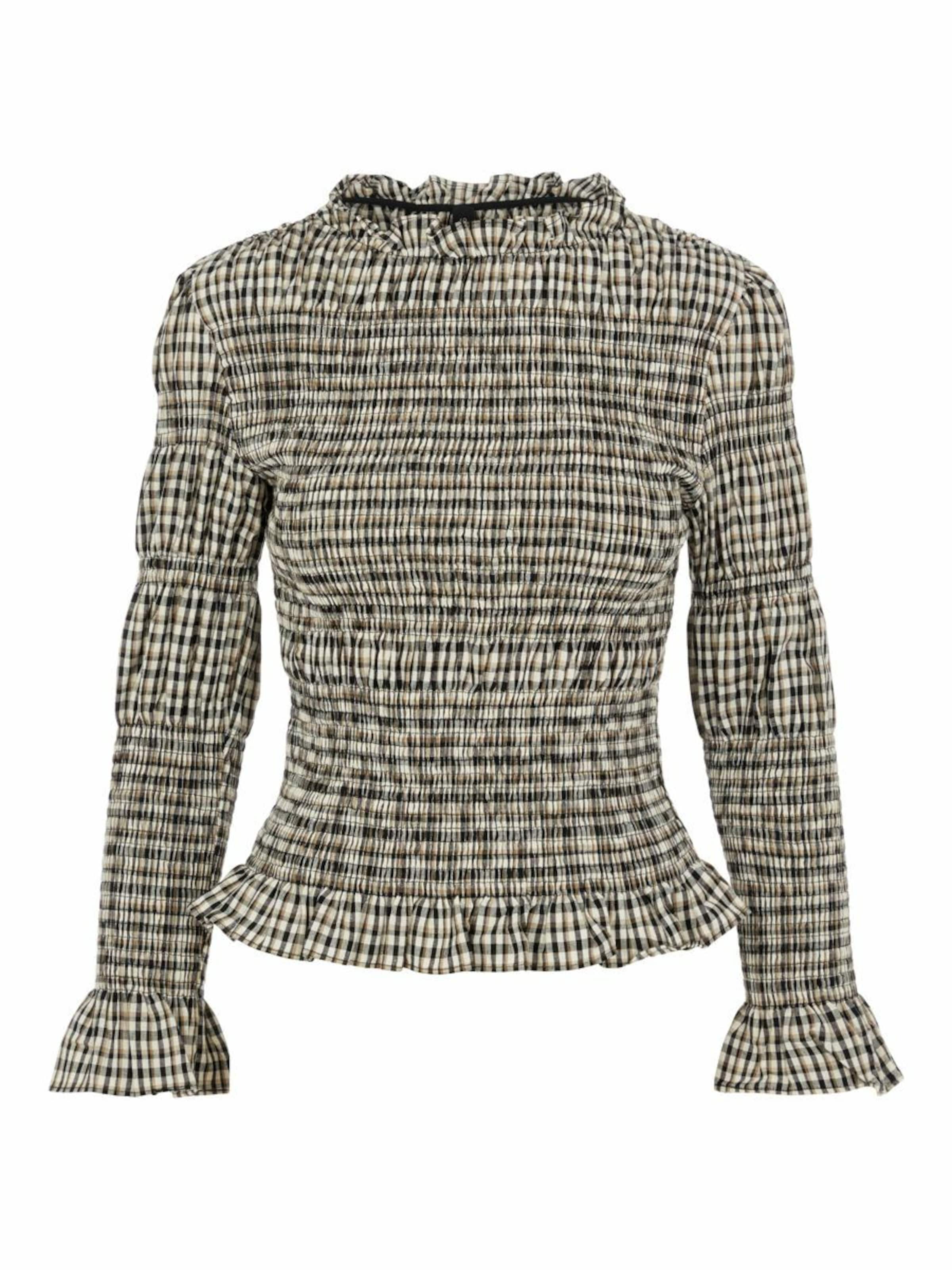 YAS - Blusa 'YASCHEMMA' em bege: frente