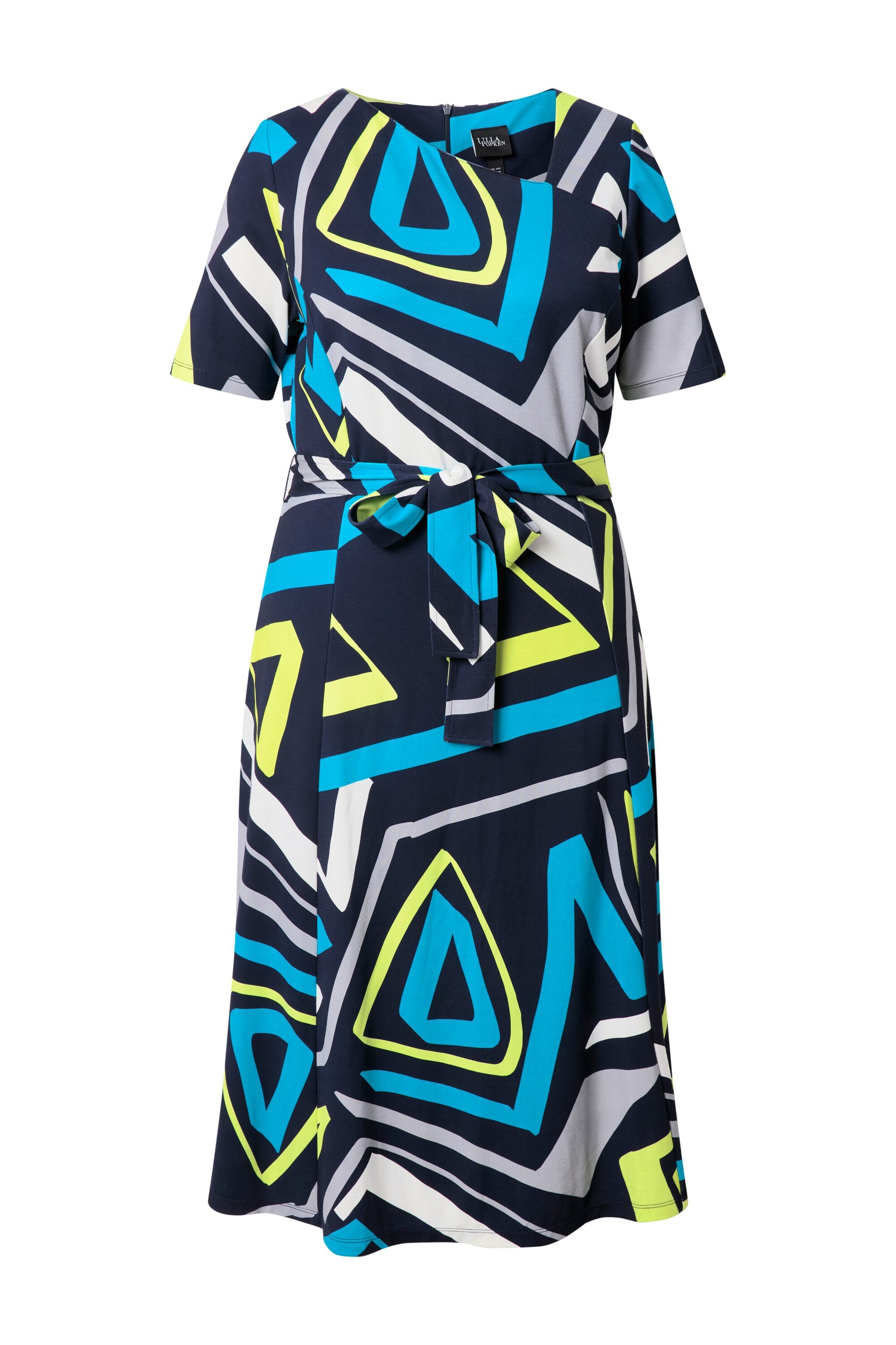 Ulla Popken Kleid in Blau: Vorderseite