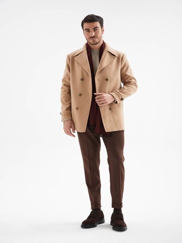 Manteau mi-saison Antioch en beige : devant