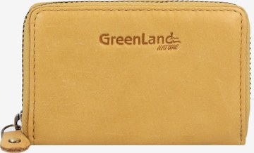 Greenland Nature Wallet in Yellow: front
