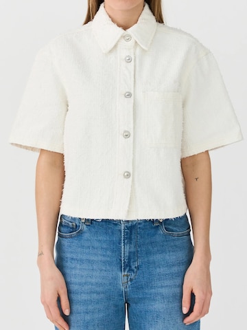 Ivy Copenhagen Bluse 'Uta' i hvid: forside