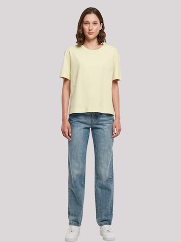 T-shirt 'Escape Discover the World Tree Birds' F4NT4STIC en jaune