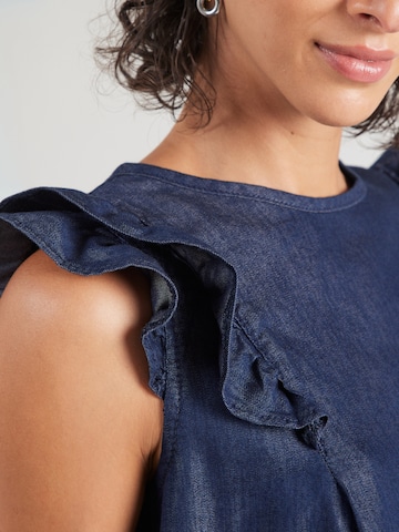 MORE & MORE Blouse in Blauw