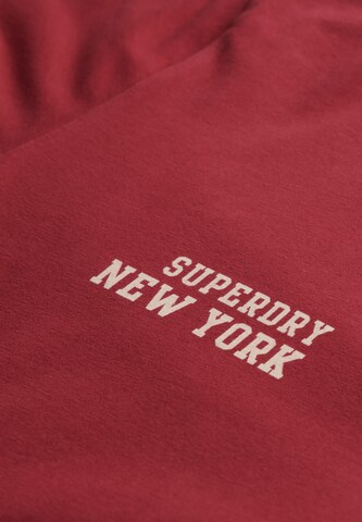 T-shirt 'Essential' Superdry en rouge