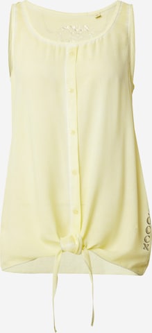 Soccx Top in Yellow: front