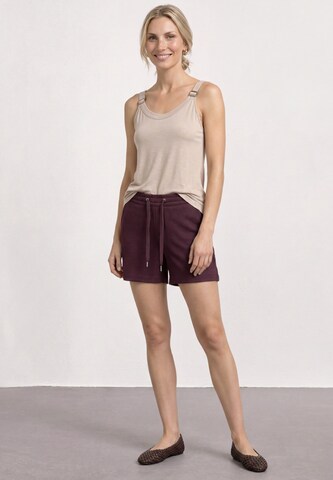 STREET ONE Loosefit Shorts in Rot