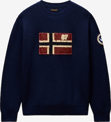 Pullover 'D-ARCHIVE' di NAPAPIJRI in blu: frontale