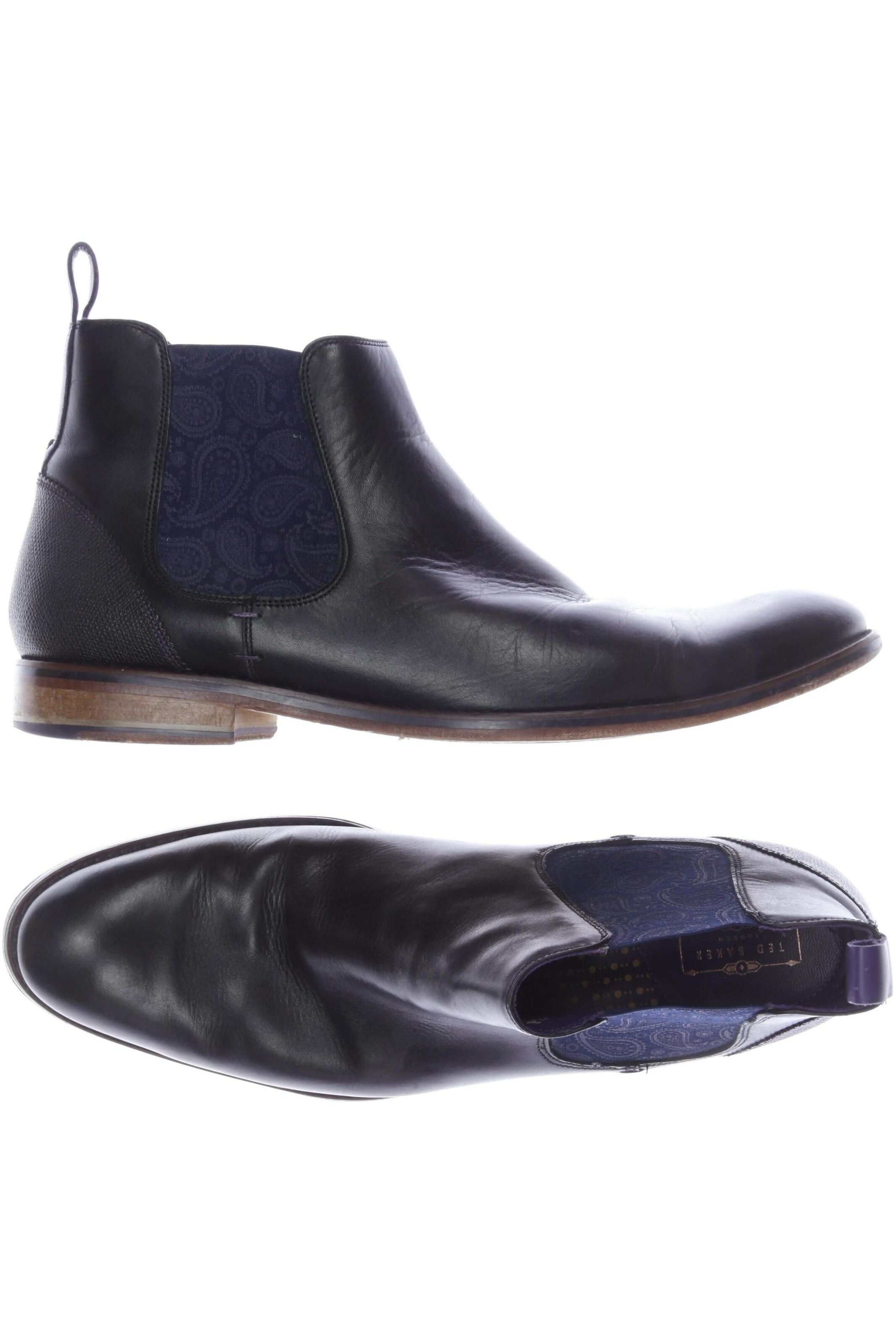 Ted Baker Stiefel 47,5 in Schwarz: Vorderseite