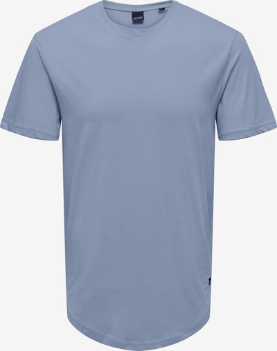 Only & Sons Camisa 'Matt' em azul fumado, Vista do produto