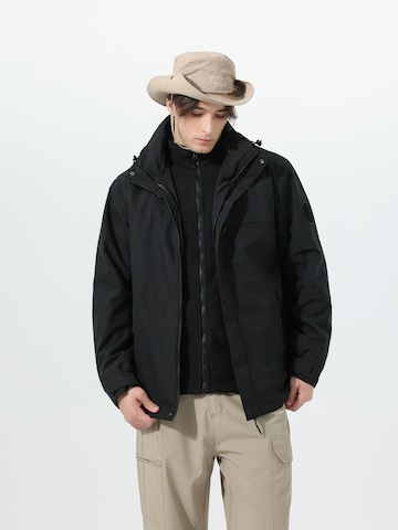 Youthup Outdoorjacke in Schwarz