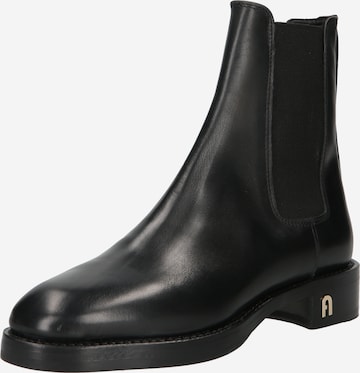 Boots chelsea 'HERITAGE' di FURLA in nero: frontale