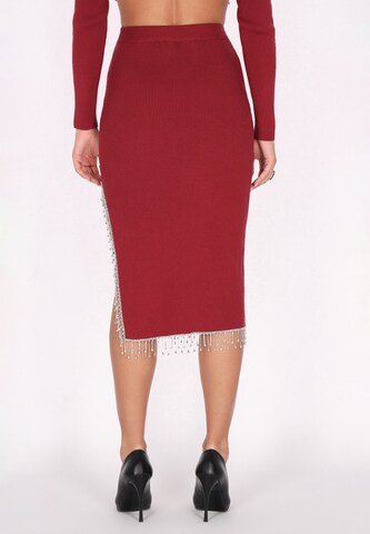 faina Skirt in Red