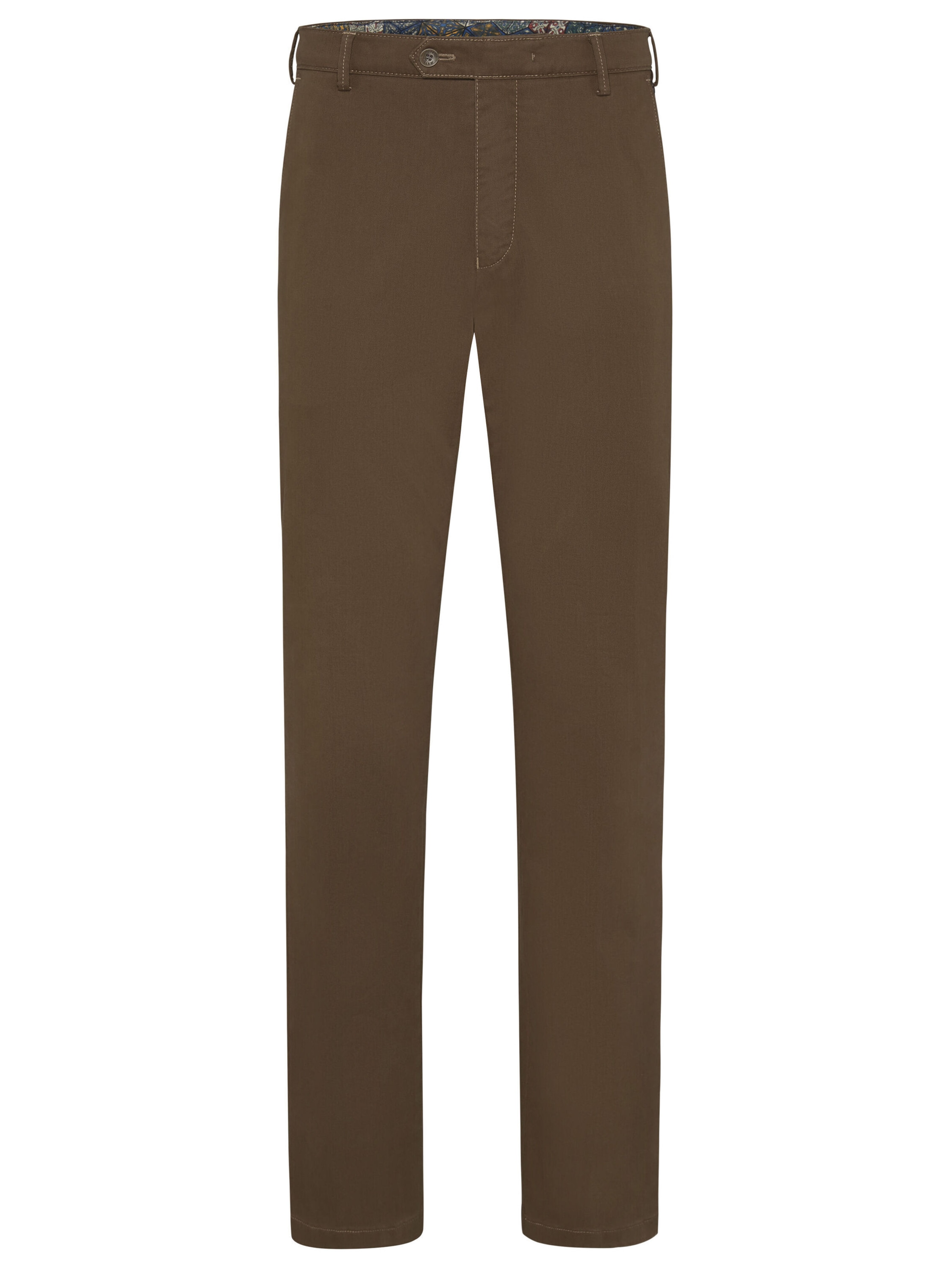 Meyer Hosen Chinohose 'Roma' in Braun: Vorderseite
