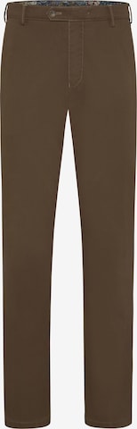Meyer Hosen Chinohose 'Roma' in Braun: Vorderseite