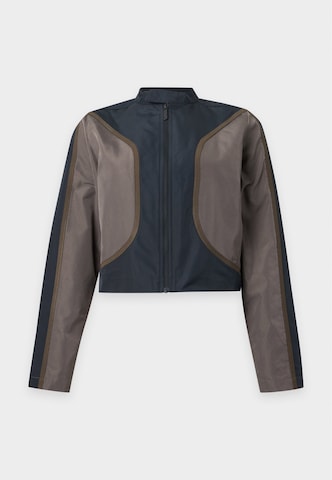 Nike Sportswear Φθινοπωρινό και ανοιξιάτικο μπουφάν 'STREET MOTO' σε μαύρο: μπροστά