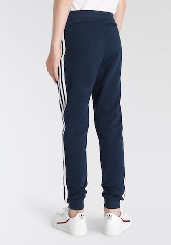 Tapered Pantaloni 'Trefoil' de la ADIDAS ORIGINALS pe albastru