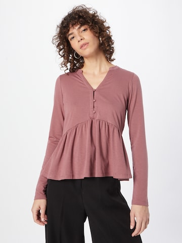 ABOUT YOU Shirt 'Jolina' in Roze: voorkant