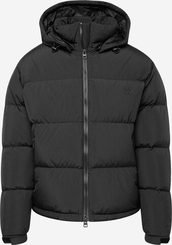 HUGO Зимняя куртка 'Bironto' в Черный: спереди