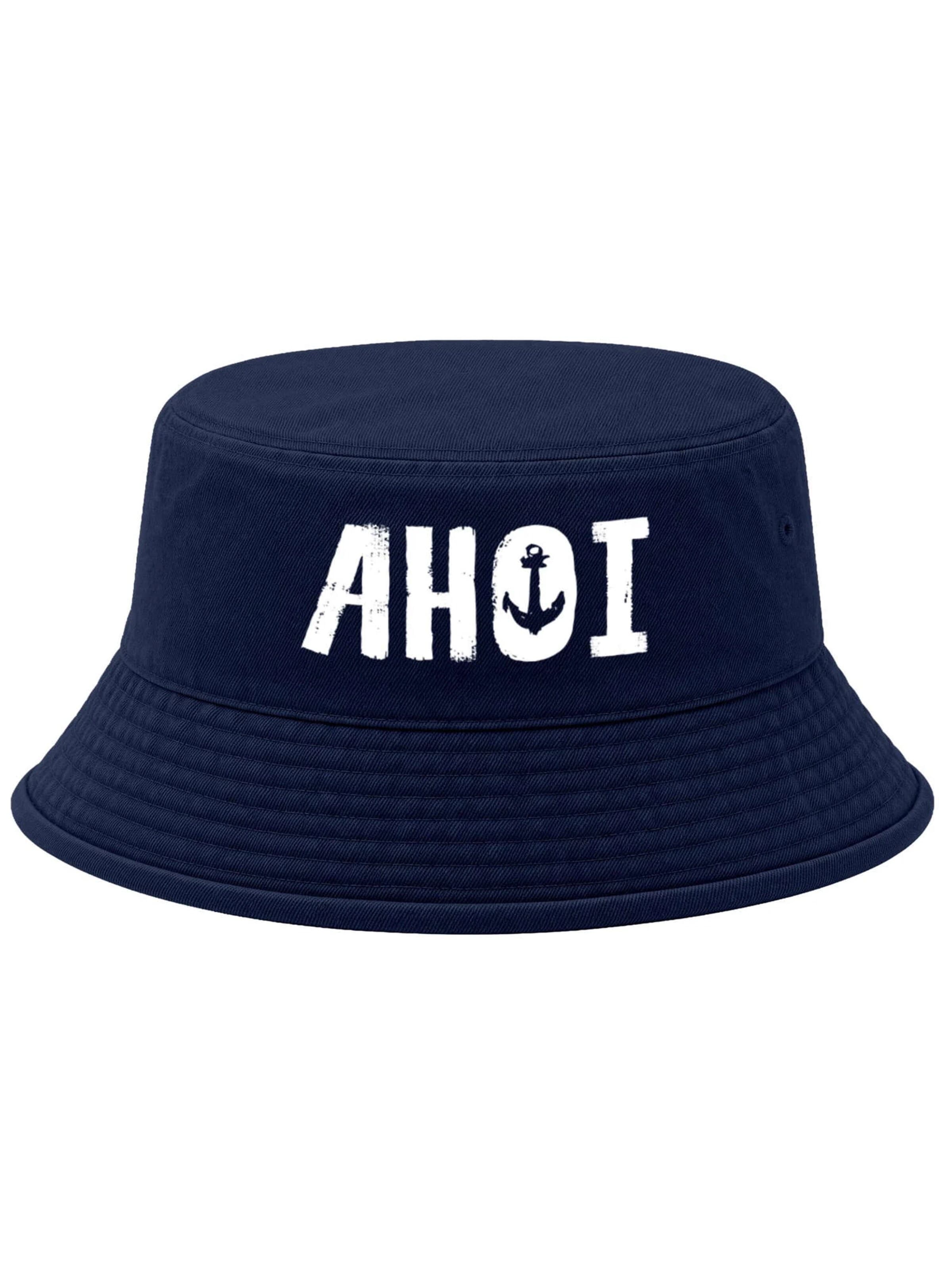 Neverless Hat 'Ahoi' in Blue: front