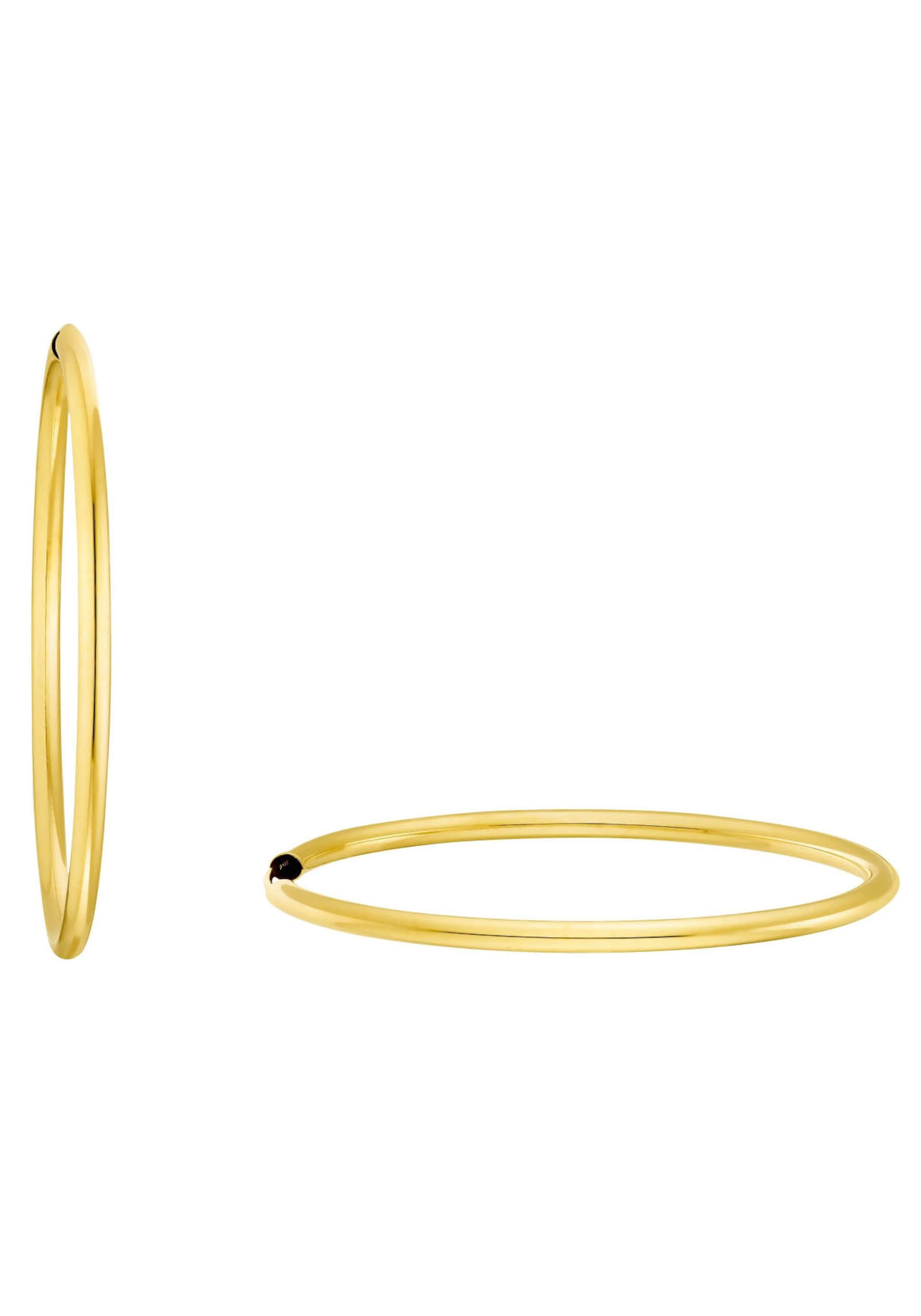 AMOR Earrings in Gold: front