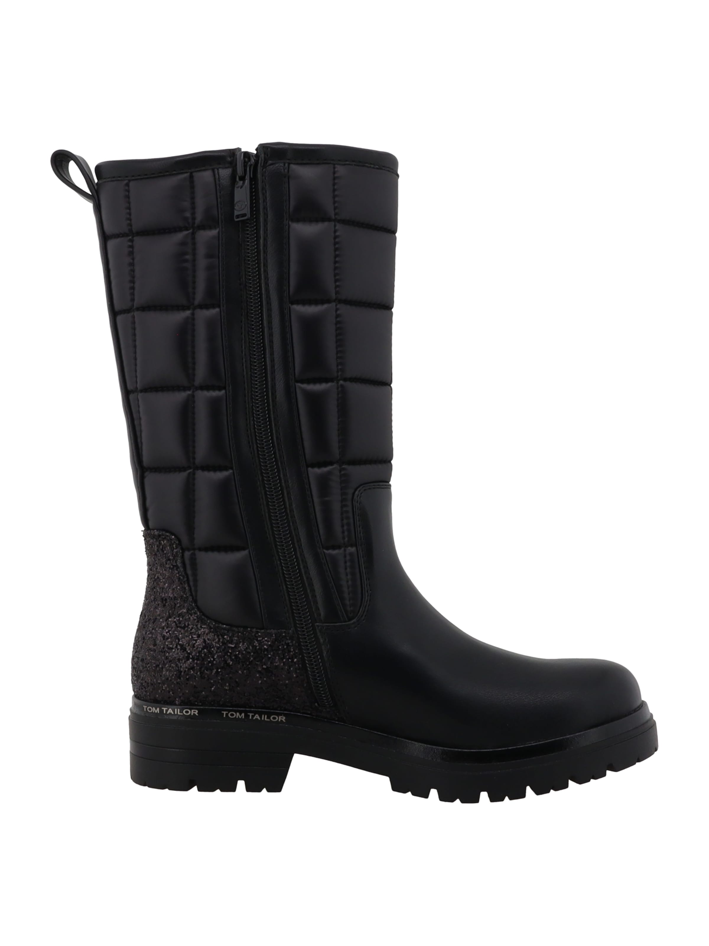 TOM TAILOR Boots in Black