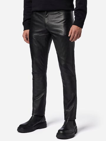 RICANO Slimfit Broek in Zwart