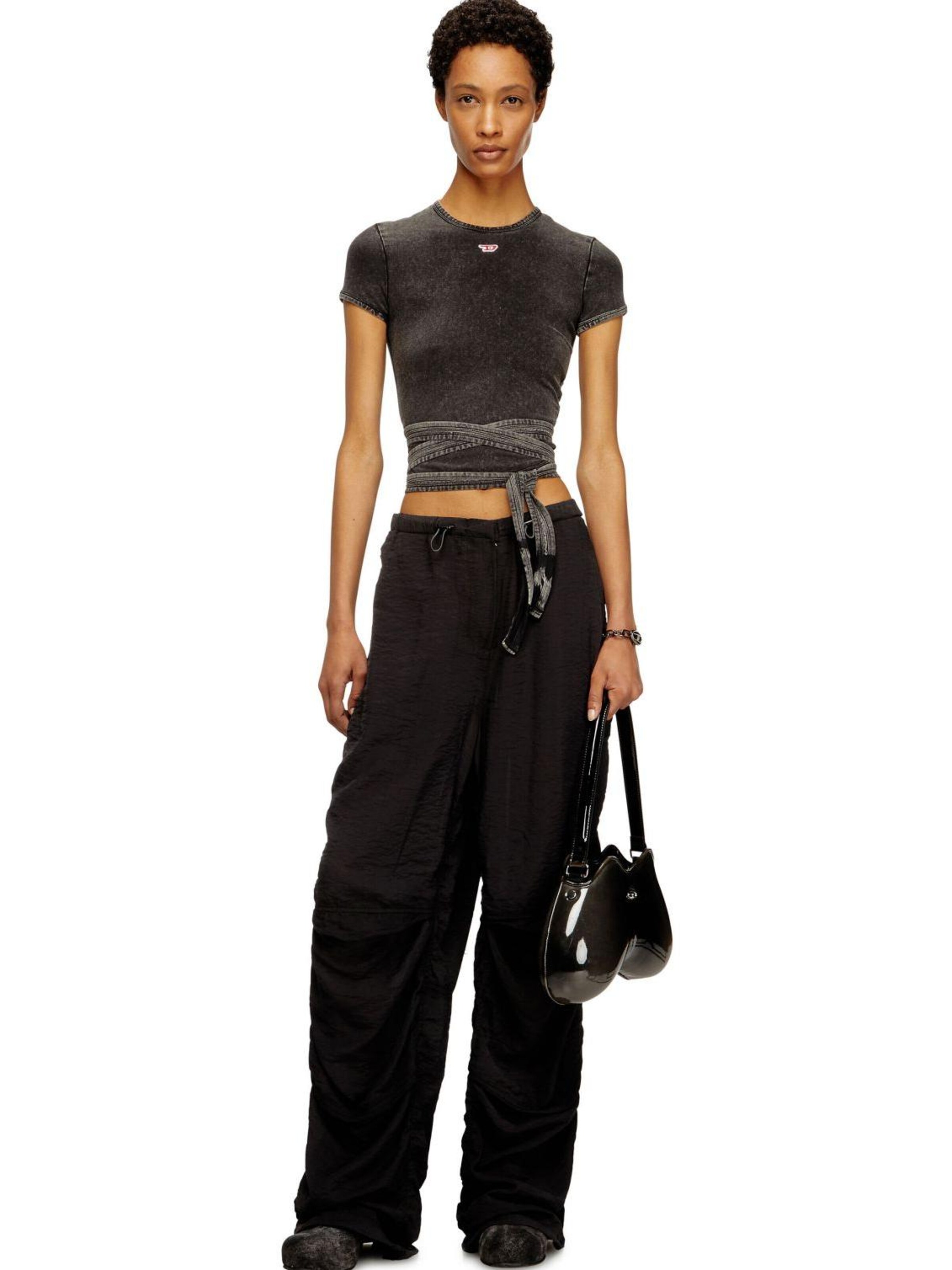 Maglietta di DIESEL in grigio