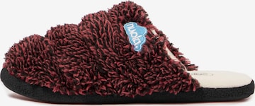 Nuvola. Hausschuh 'Zueco Cloud Polar' in Rot: Vorderseite