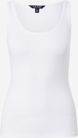 Lauren Ralph Lauren Top 'KELLY' in Wit: voorkant