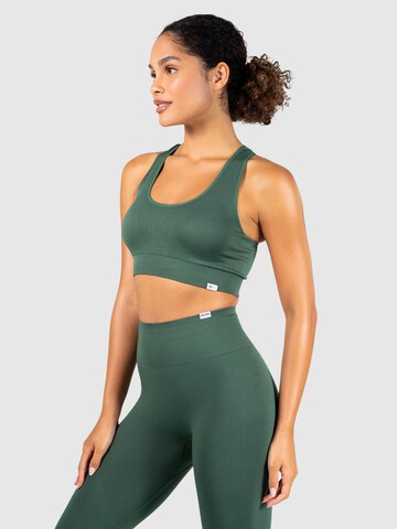 Smilodox Bralette Sports bra ' Vanessa ' in Green