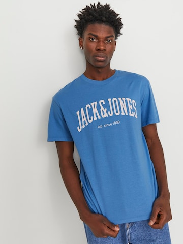 JACK & JONES Shirt 'JOSH' in Blauw