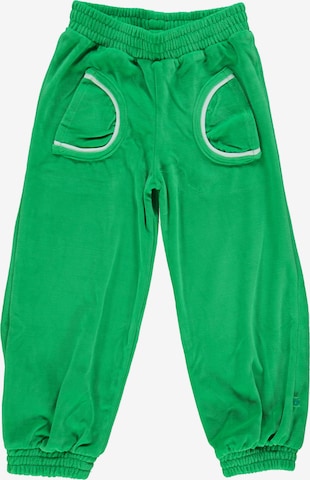 Småfolk Pants 'Velvet' in Green: front