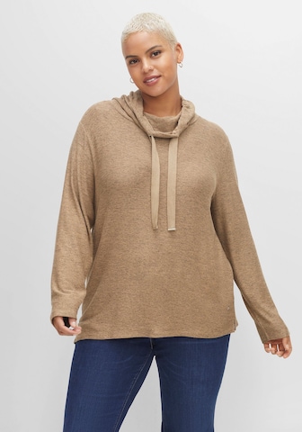 SHEEGO Sweater in Beige: front