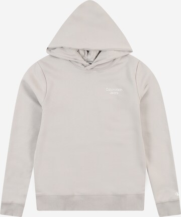 Calvin Klein Jeans Sweatshirt i grå: forside