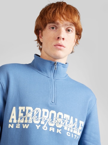 Sweat-shirt 'NEW YORK CITY' AÉROPOSTALE en bleu